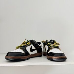 Nike Kids Black White and Brown Sneakers